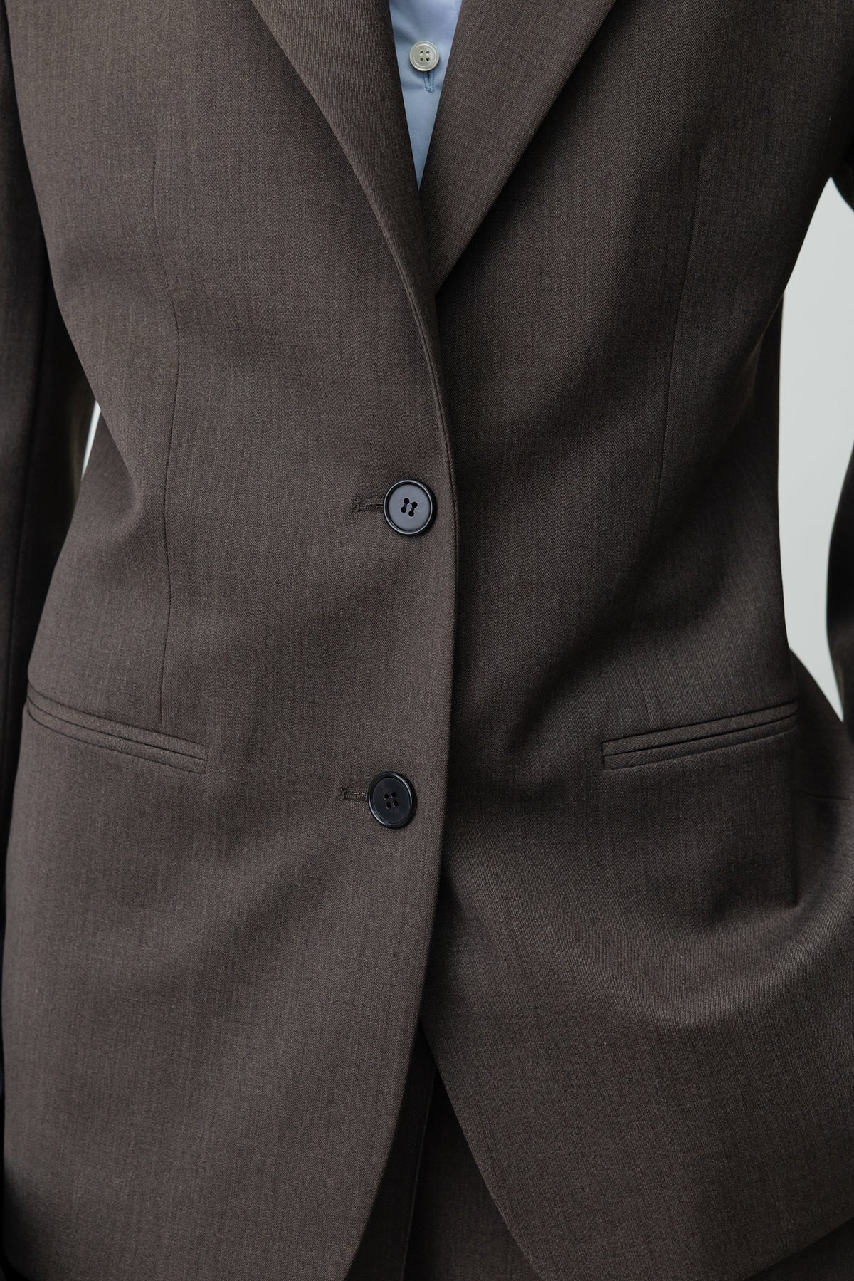 Tailored single jacket
