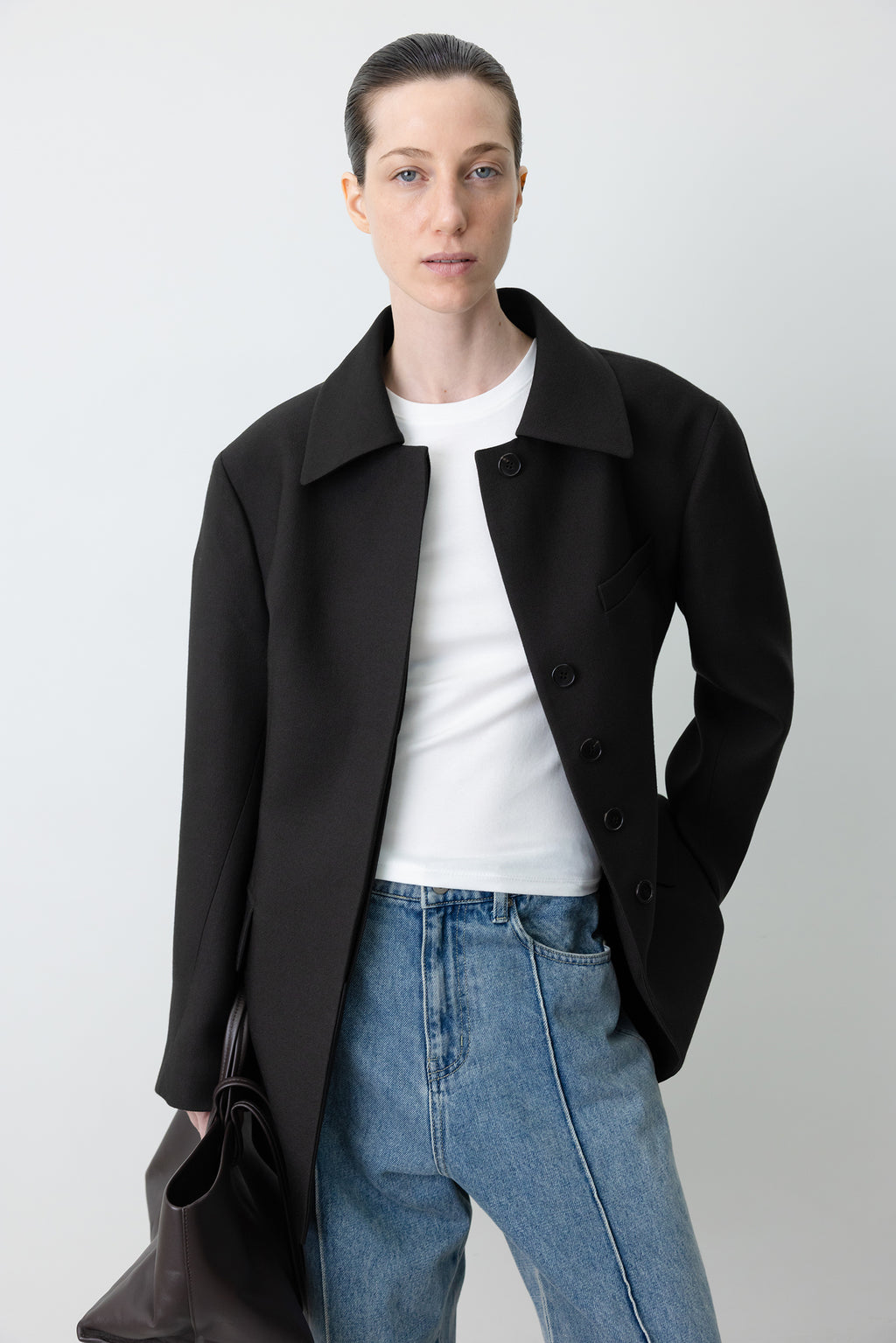 Wool tailored jacket