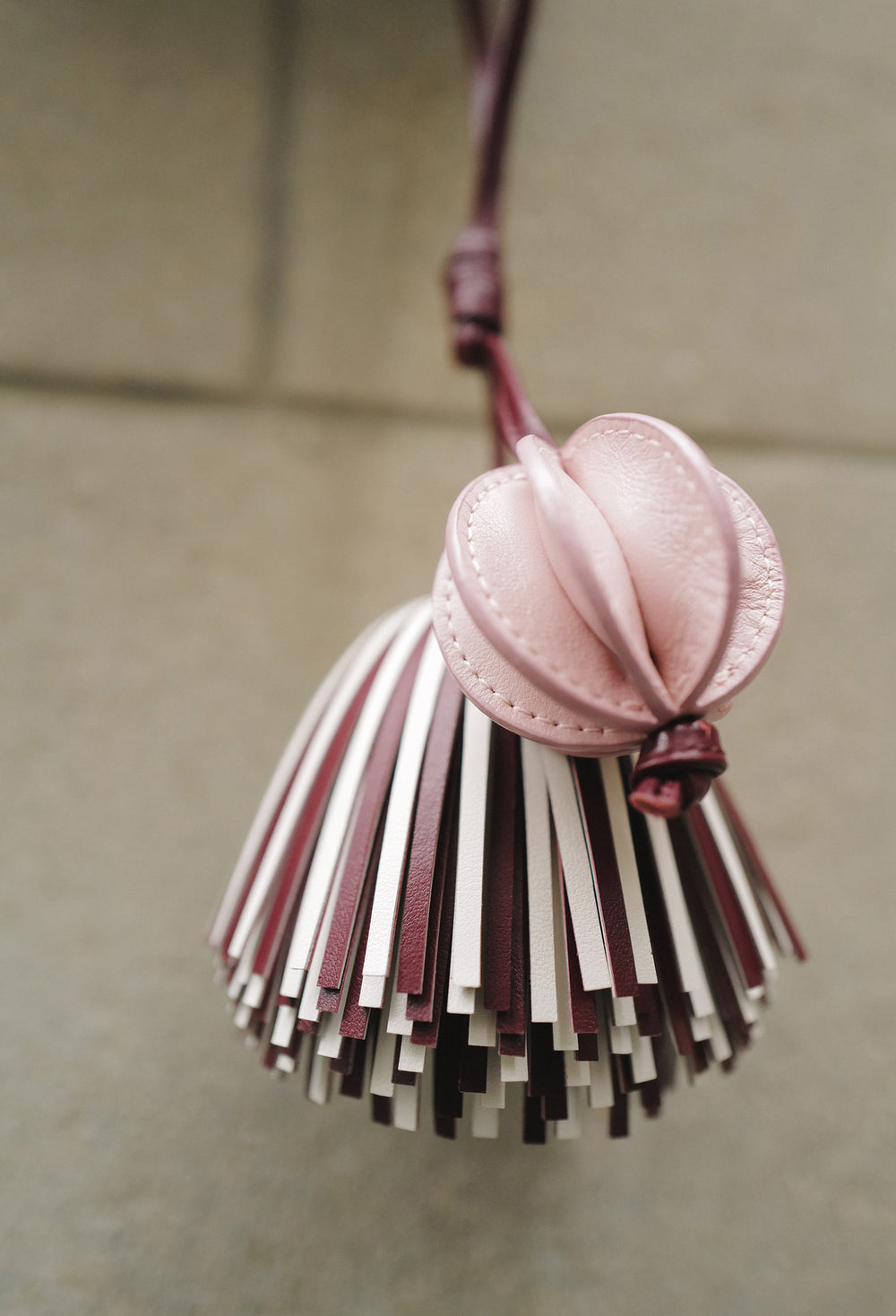 Dandelion Charm Burgundy