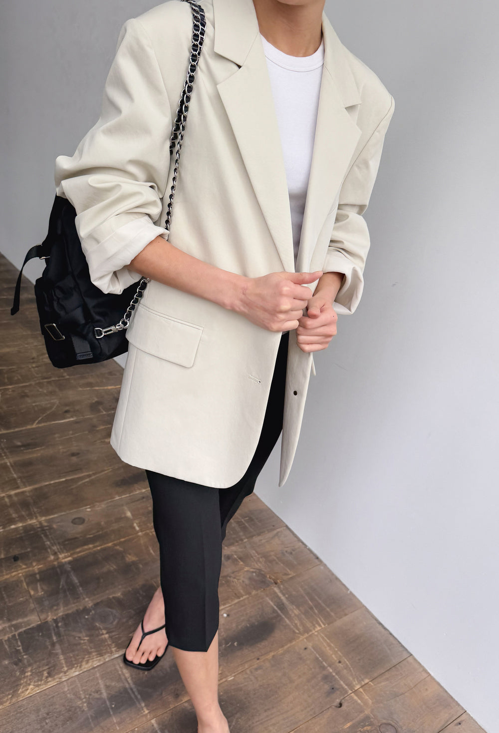 Capri Slit Pants