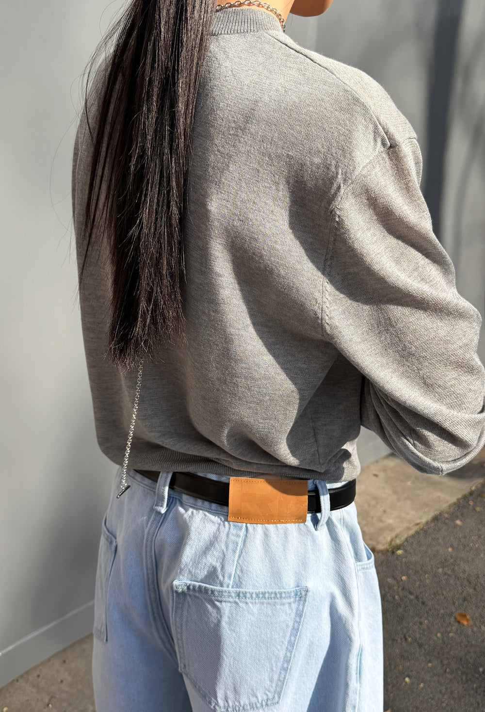 솔트 에어 가디건 그레이