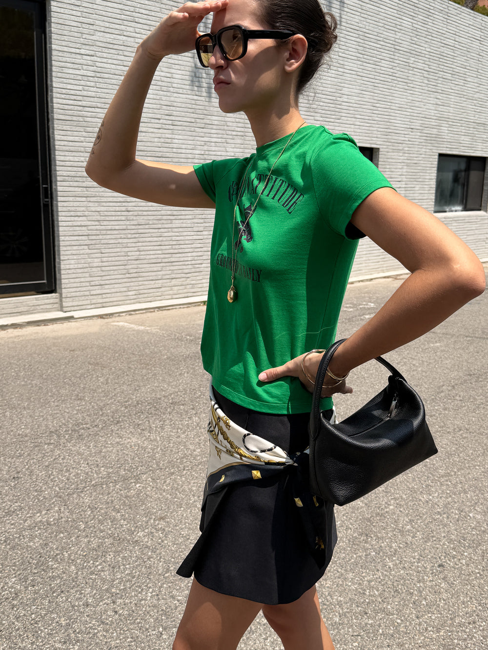 Crown Bear T-Shirt Green
