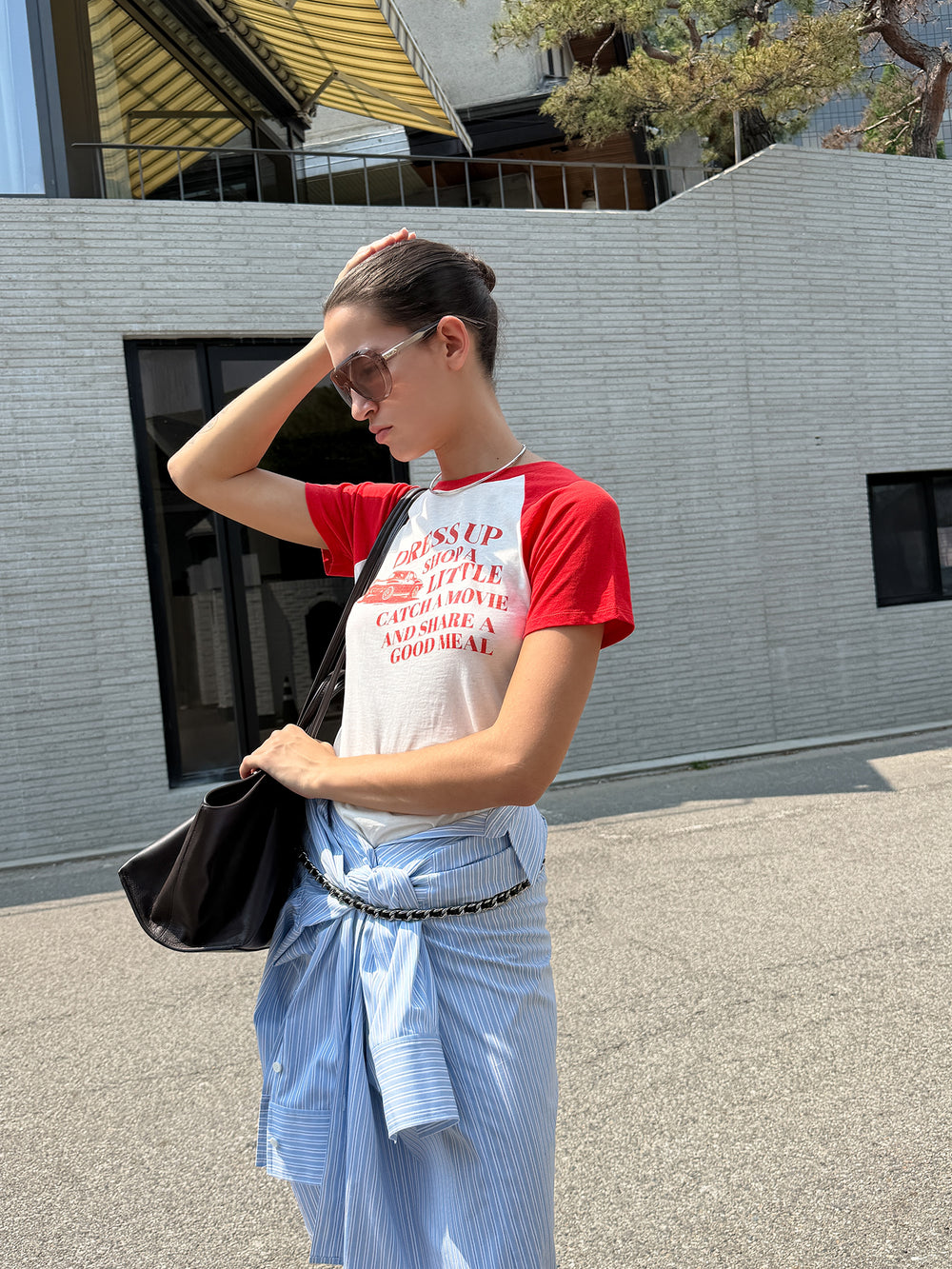 Vintage Car T-shirt Red