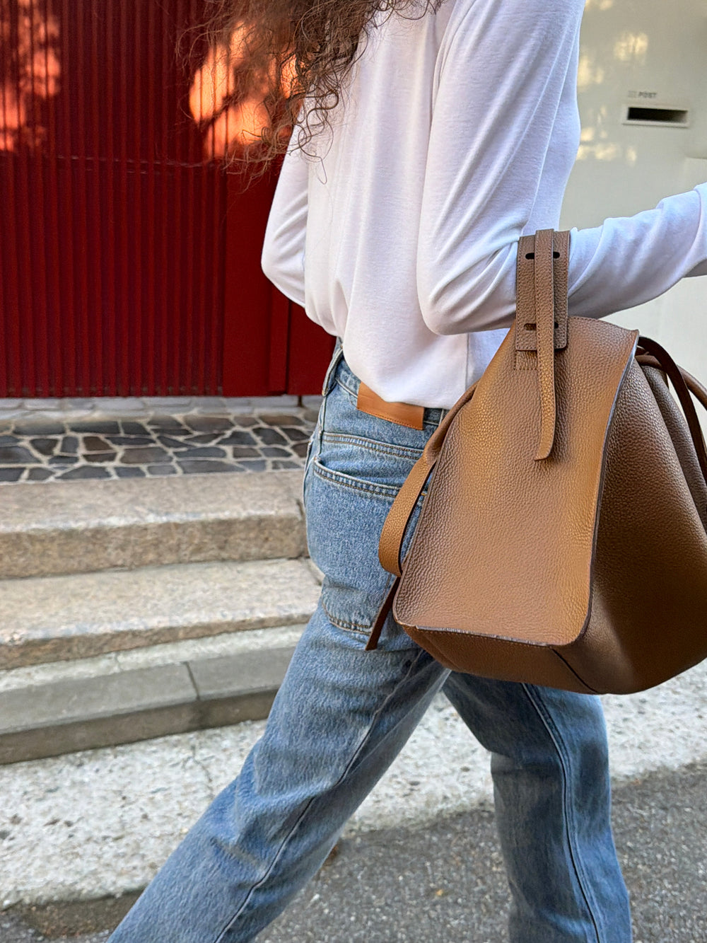 Milky Turtleneck T-shirt White