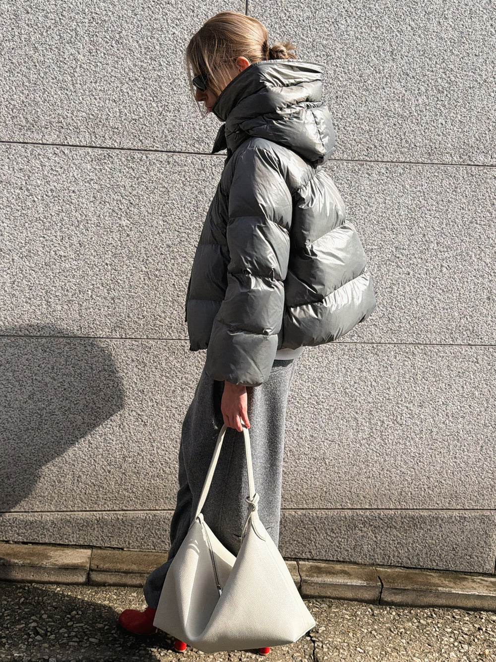 Signature P Goose Down Gray
