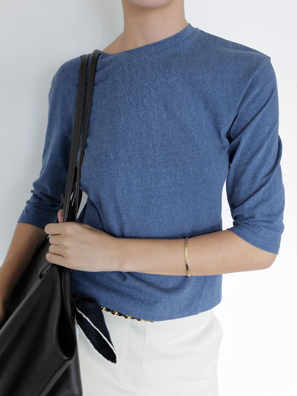 Pigment Dyed T-shirt Blue
