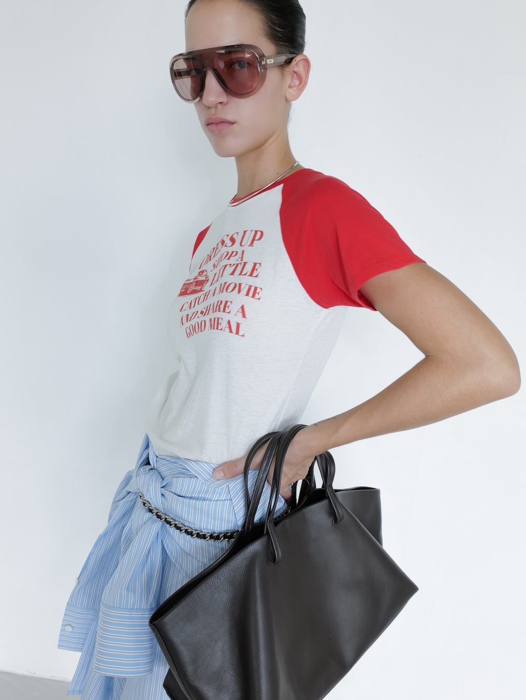 Vintage Car T-shirt Red