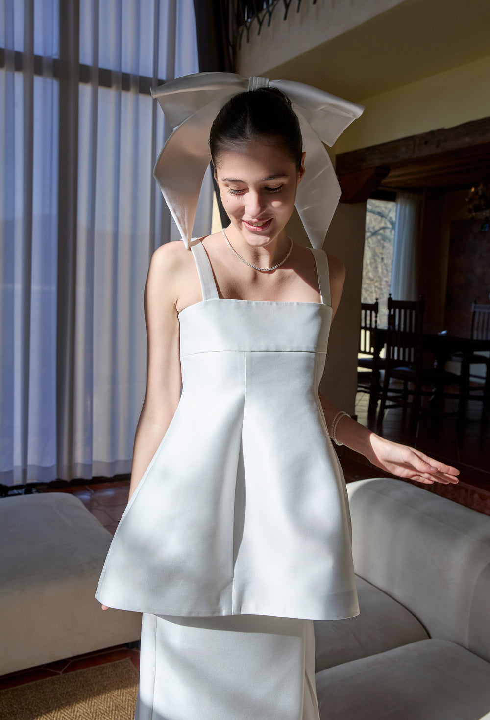 Ceremony Volume Top Ivory