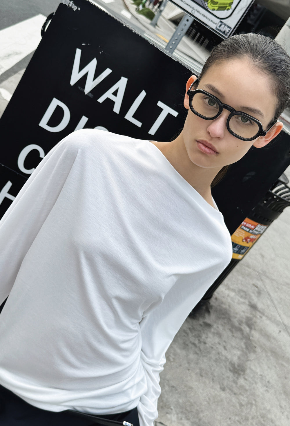Silket Tension Top White