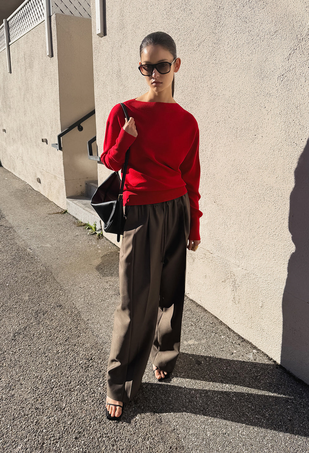 Wool Silk Pants