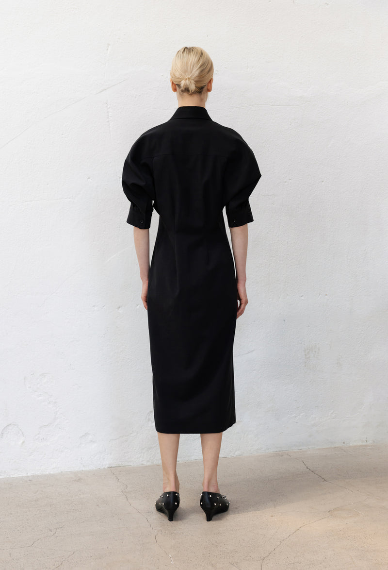 Silhouette Shirt Dress