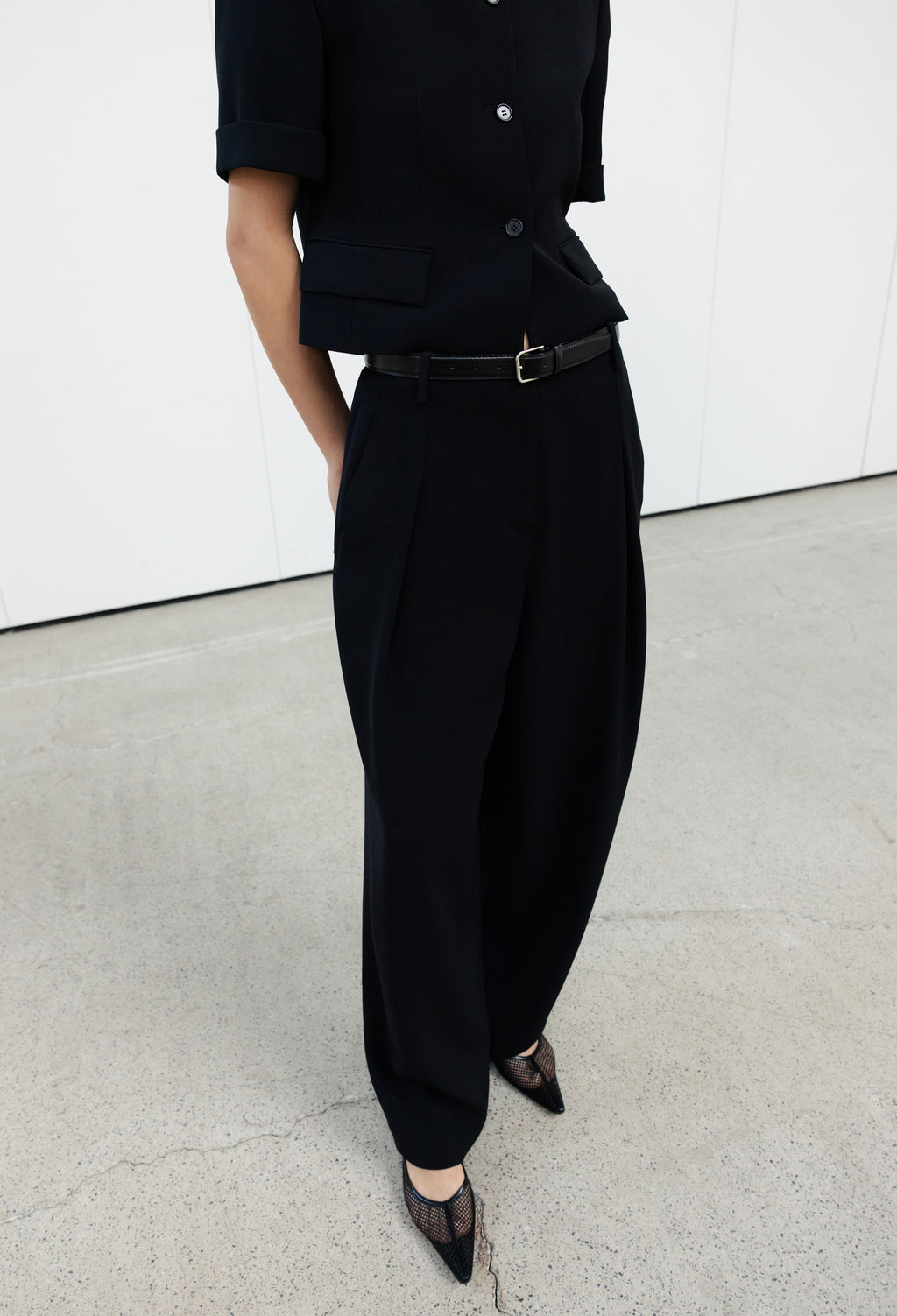 City L Trousers Black