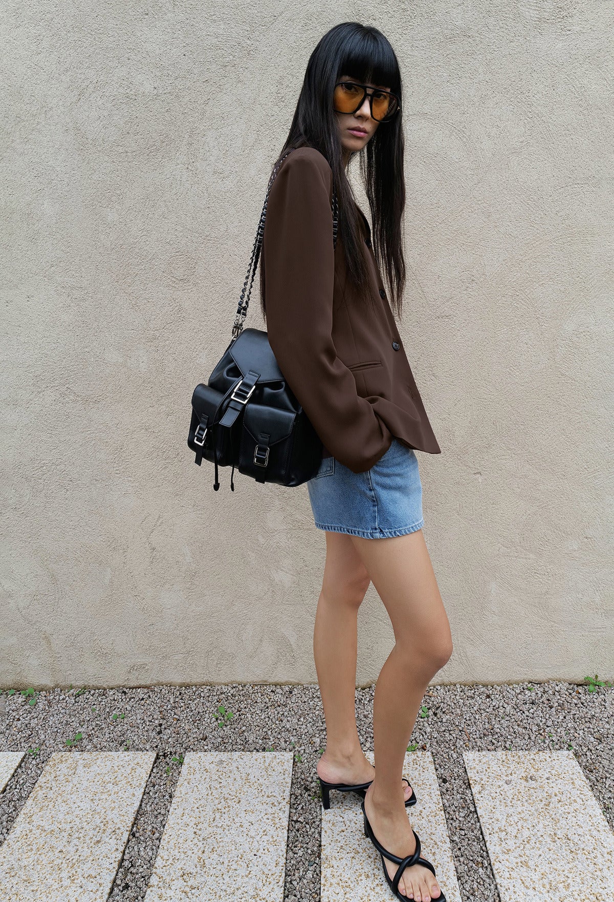25SS 썸머 루 셔츠 자켓 브라운