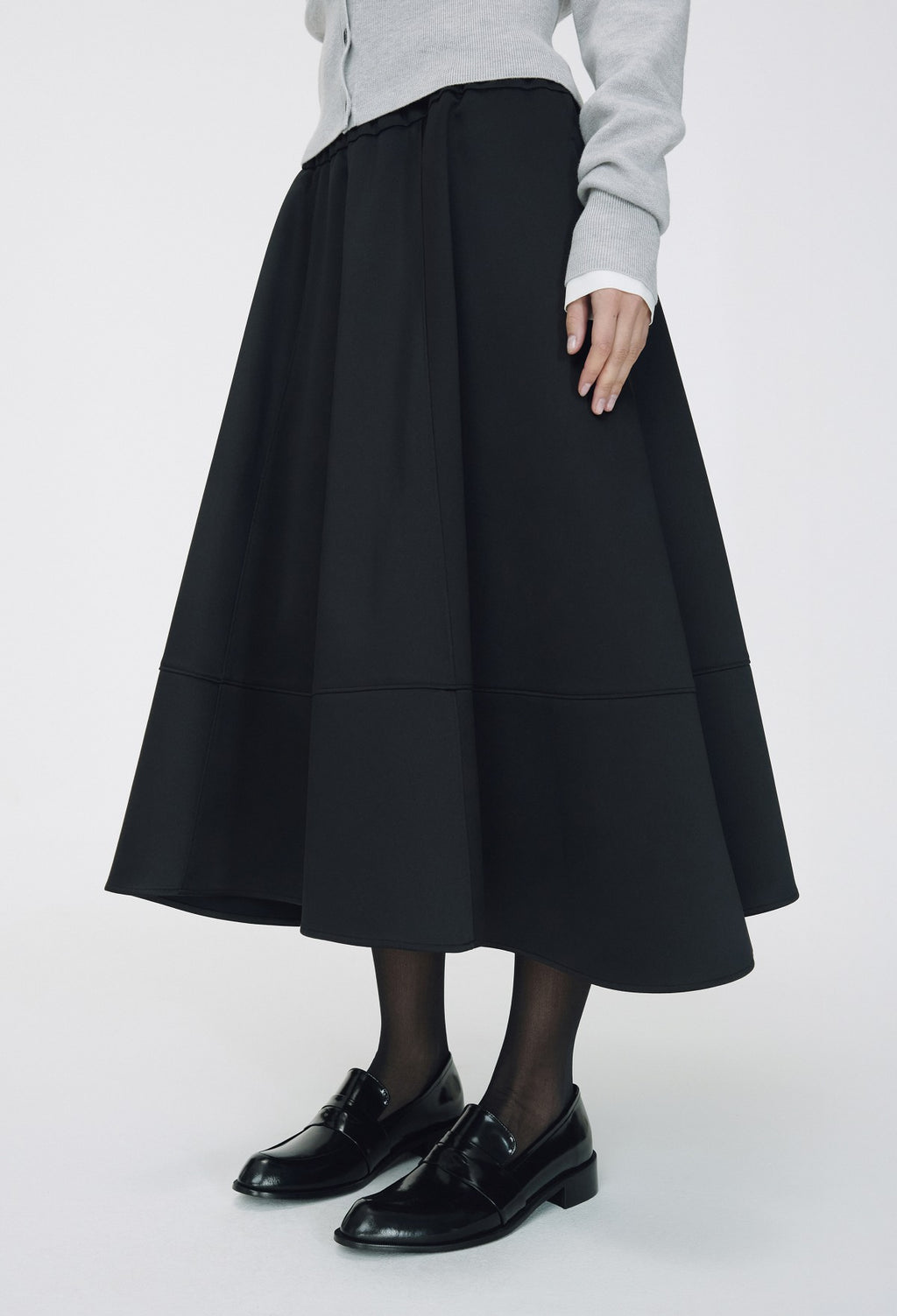 Satin Full Skirt