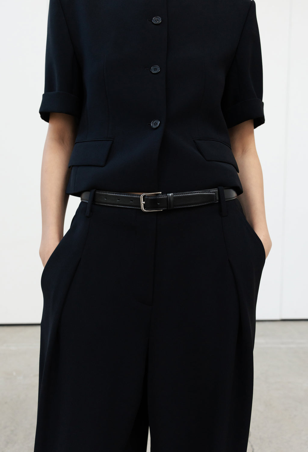 City L Trousers Black