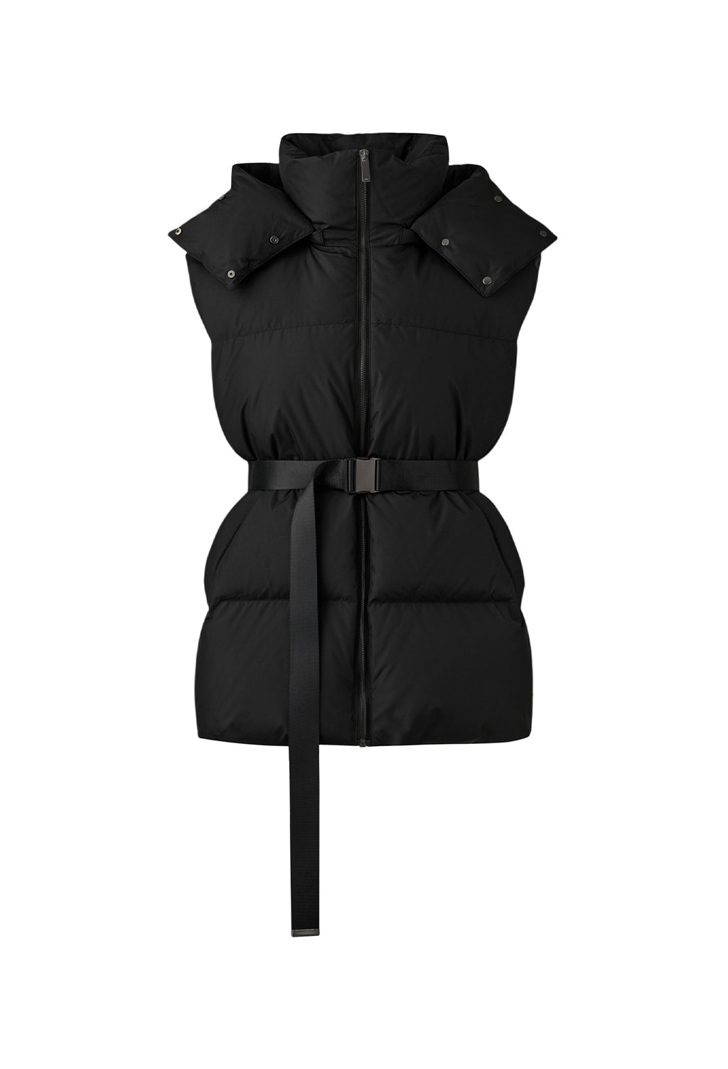 Hug Goose Down Vest Black