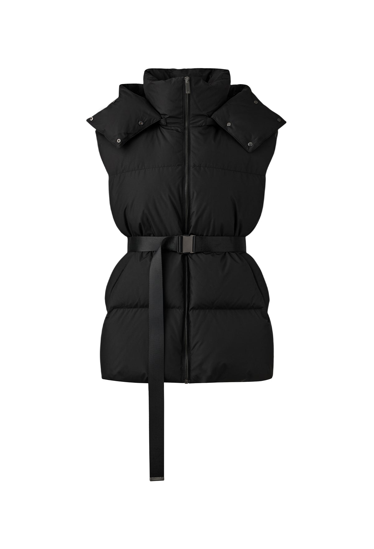 Hug Goose Down Vest Black