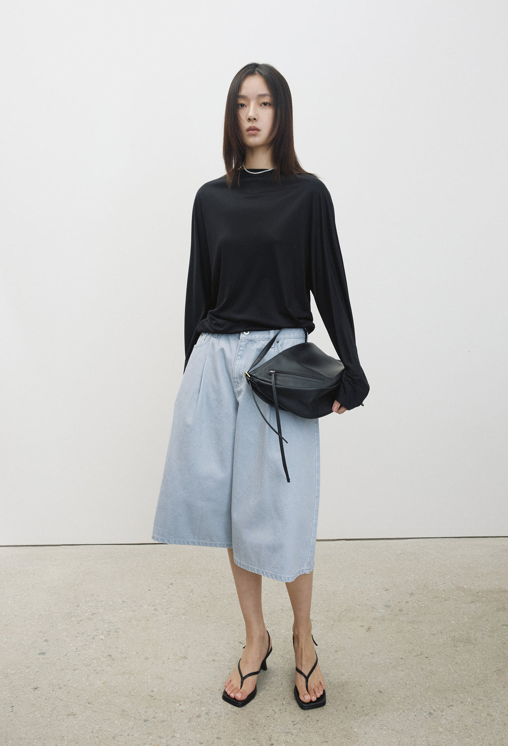 Silket Tension Top Black