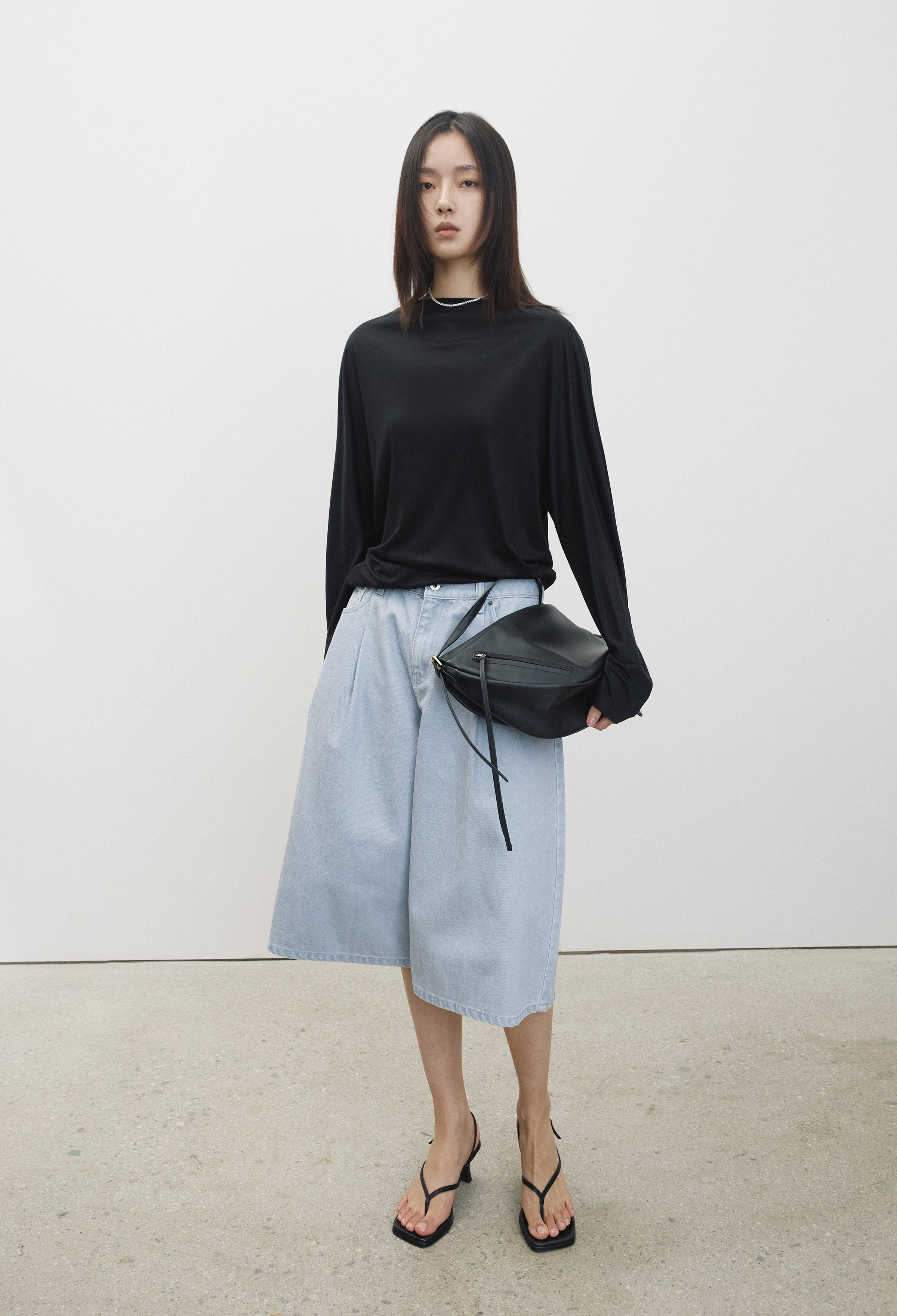 Silket Tension Top Black