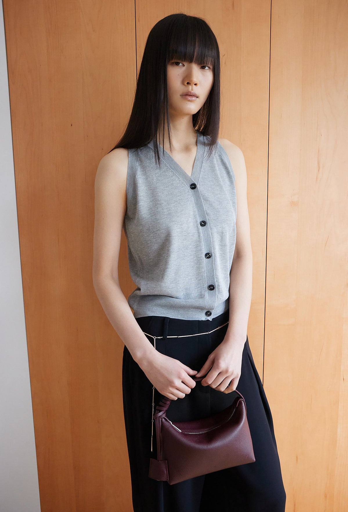 Arc Bag Small Burgundy