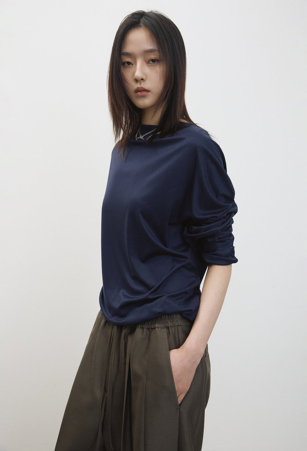 Silket Tension Top Navy