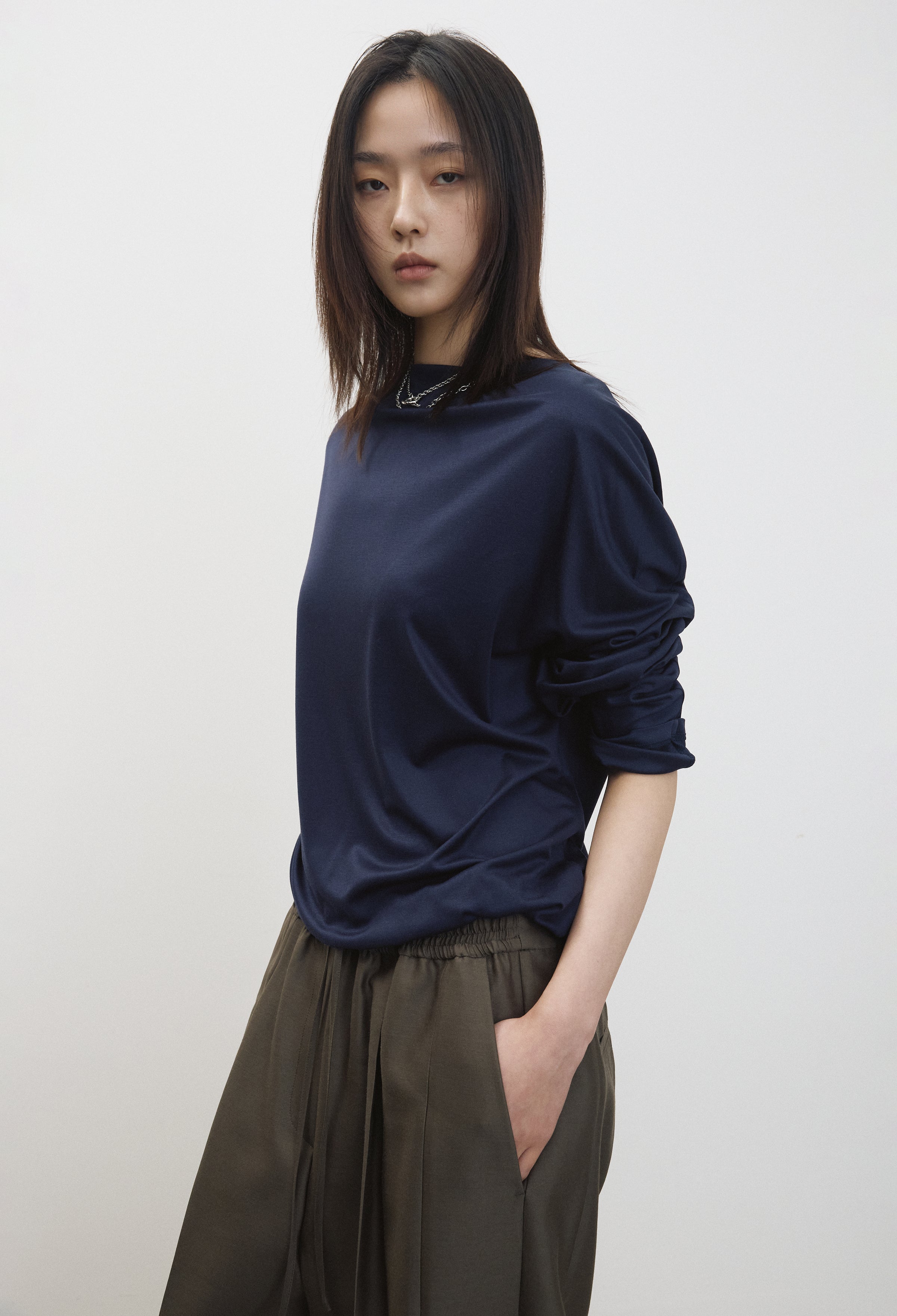 Silket Tension Top Navy