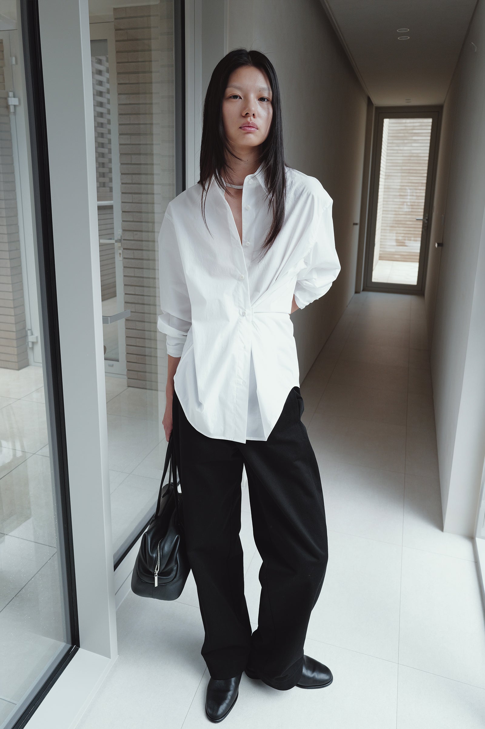 Epoch Cotton Shirt White