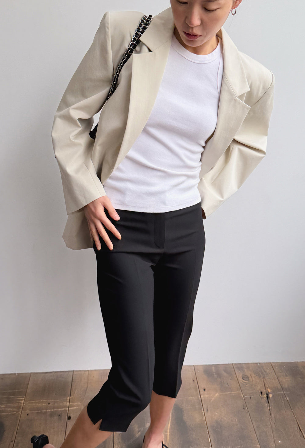 Capri Slit Pants