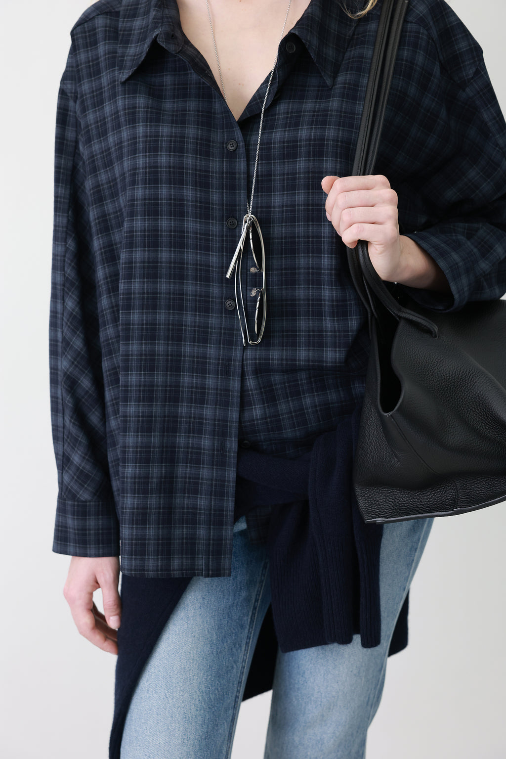 Country Check Shirt Navy