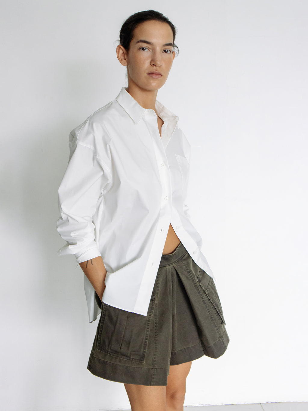 Safari Short Pants Dark Khaki