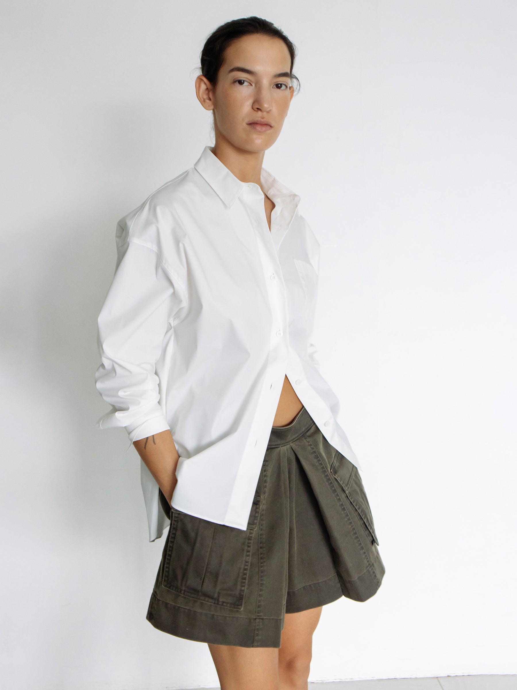 Safari Short Pants Dark Khaki