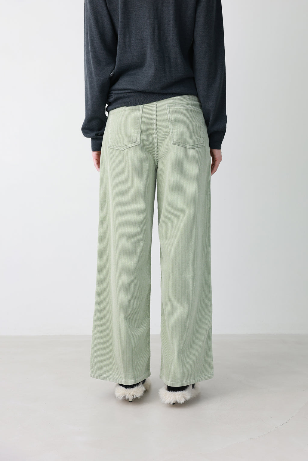 Soft Corduroy Pants Mint
