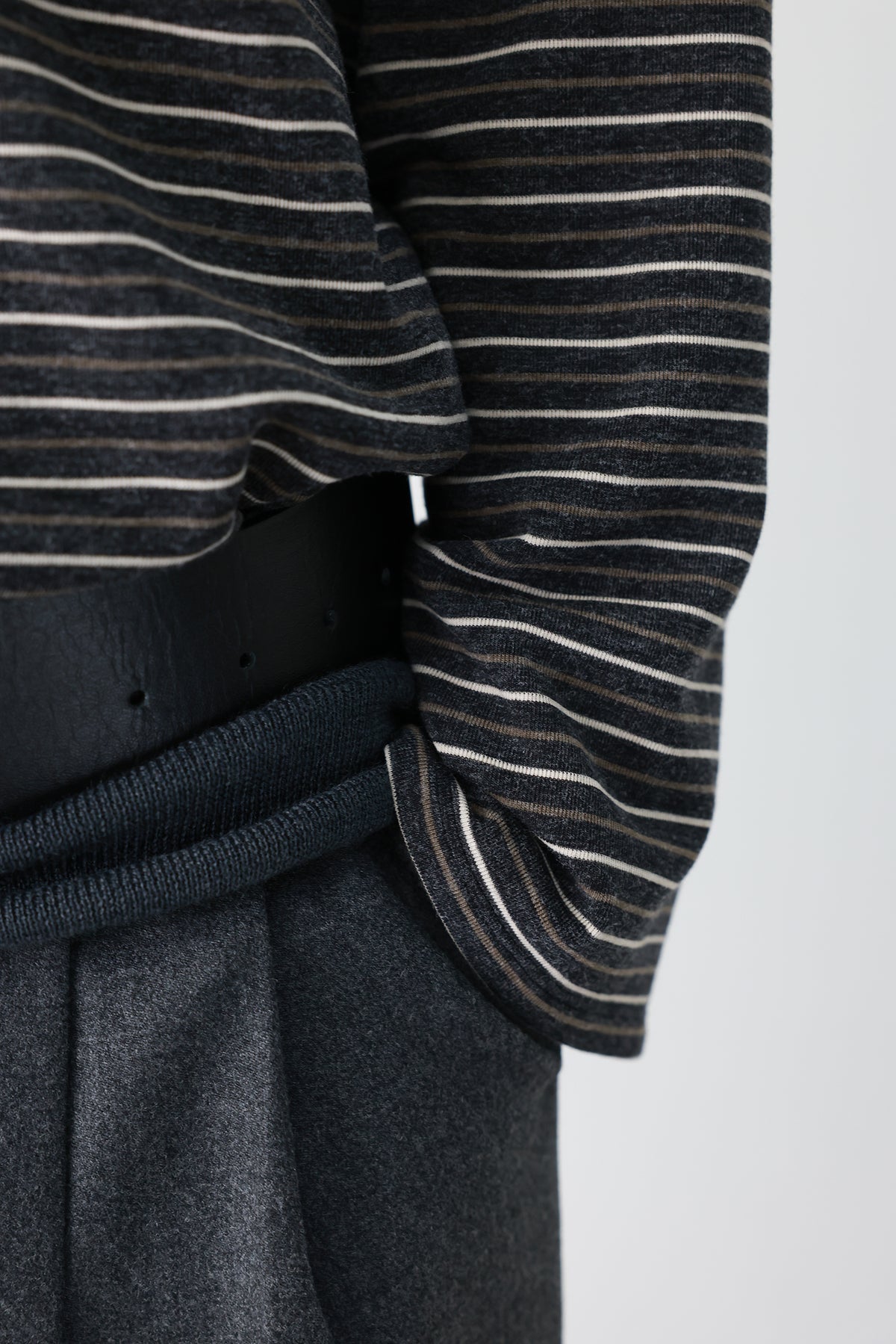 Stripe polo shirt
