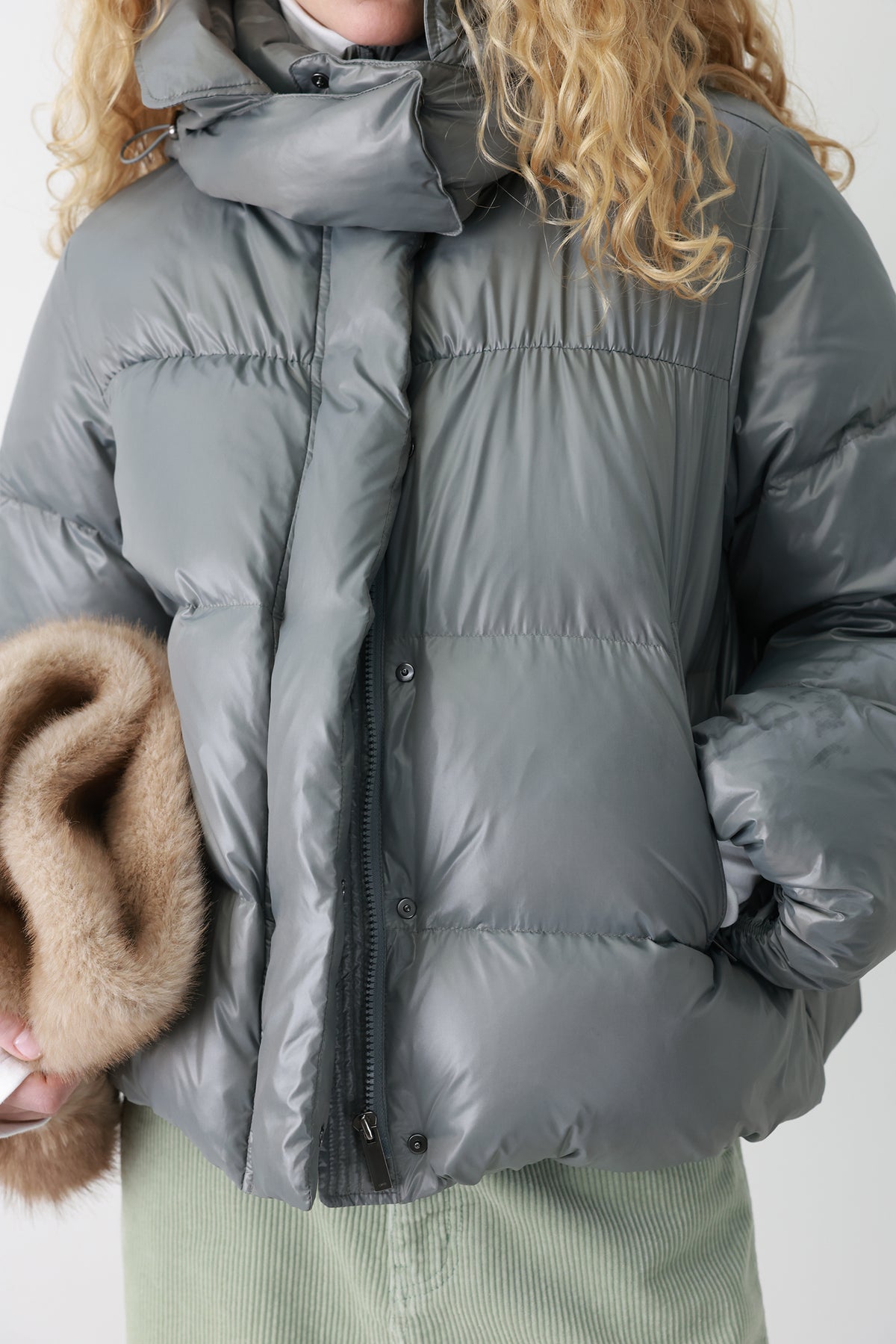 Signature P Goose Down Gray