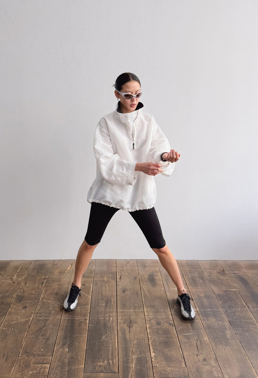 Dual-tone half-zip