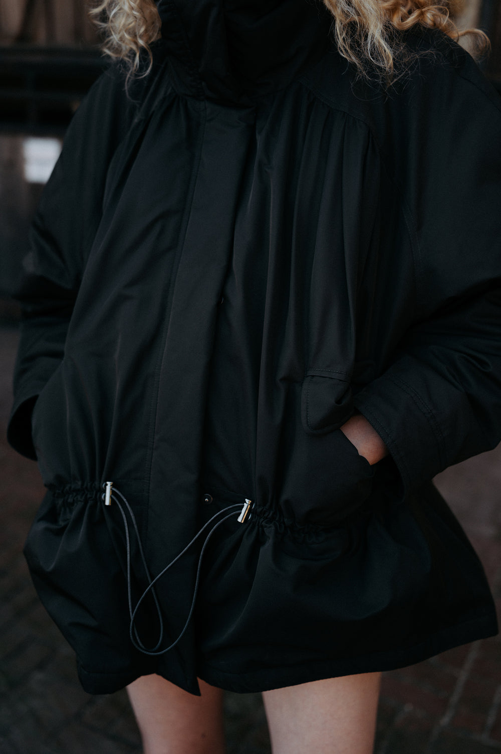 Field Parka Goose Down Navy