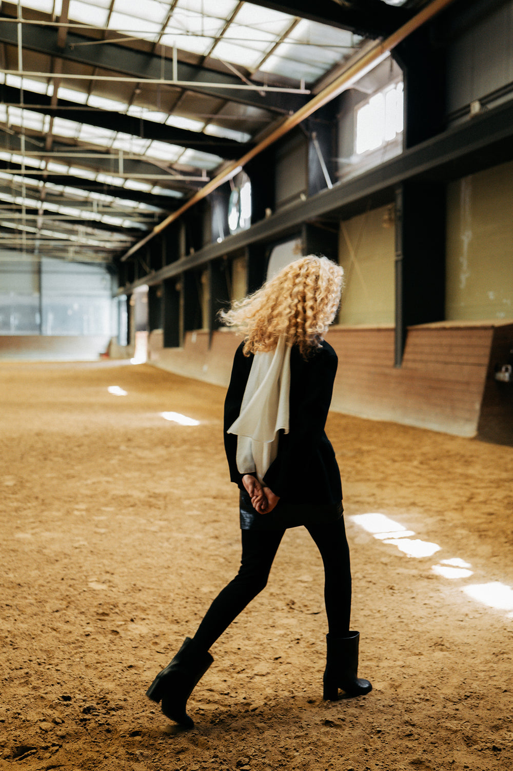 Slender Handmade Coat Black