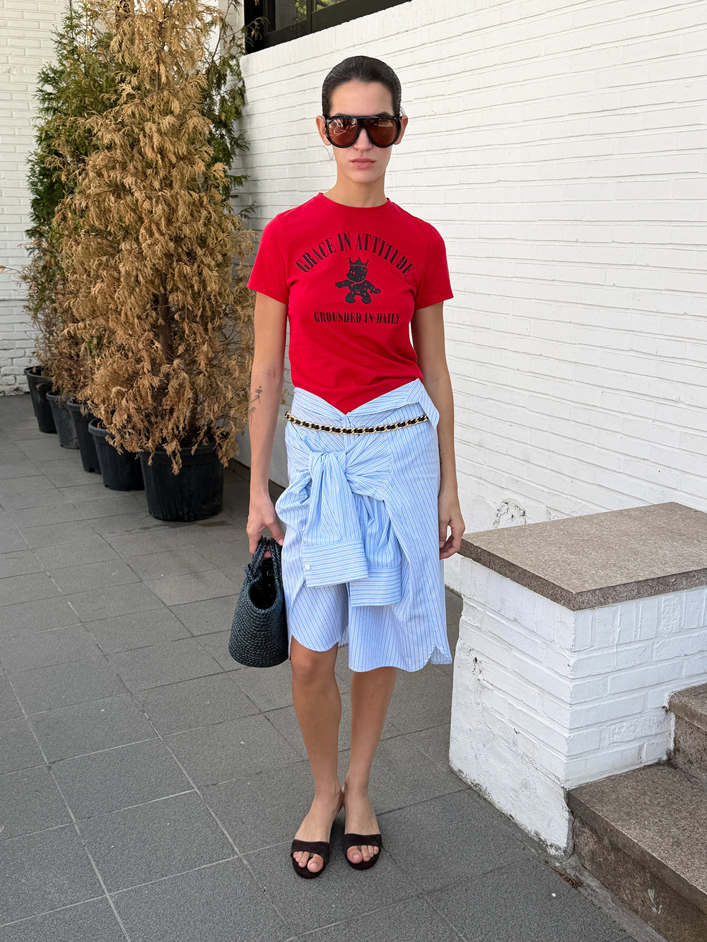 Crown Bear T-Shirt Red