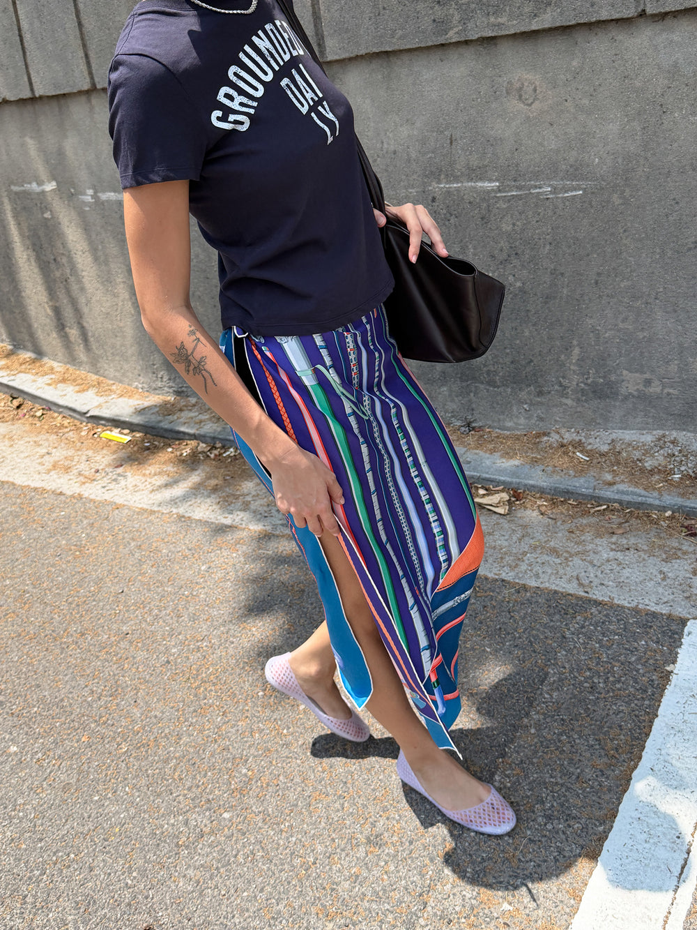 Ground Daily T-Shirt Navy