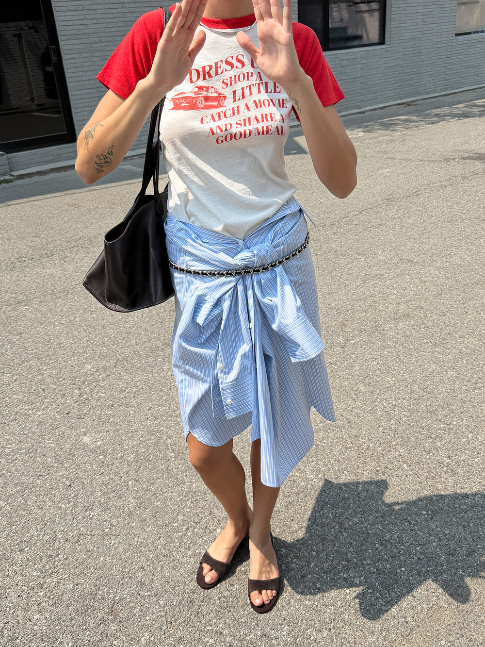 Vintage Car T-shirt Red