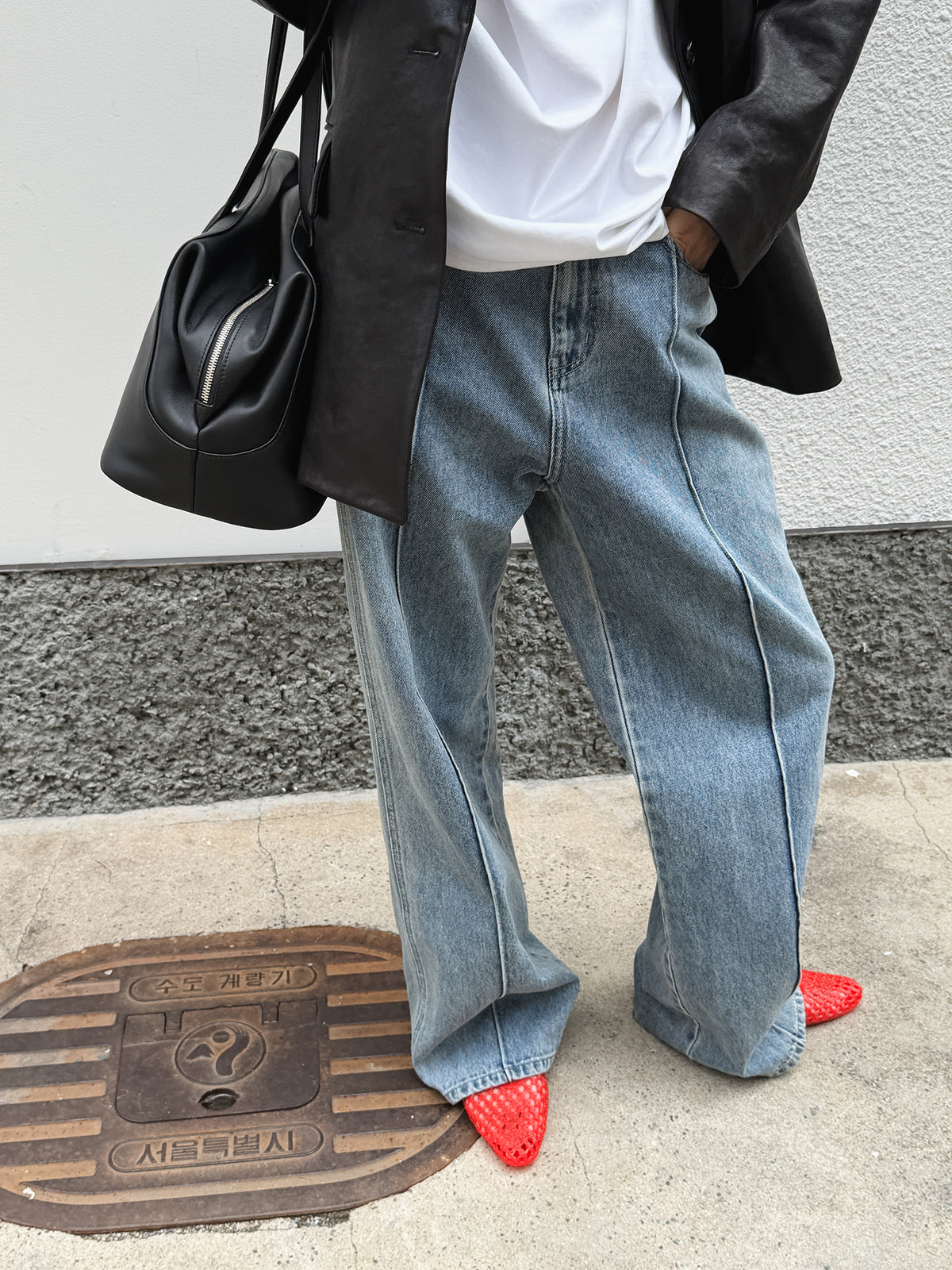 940 Pintuck Denim