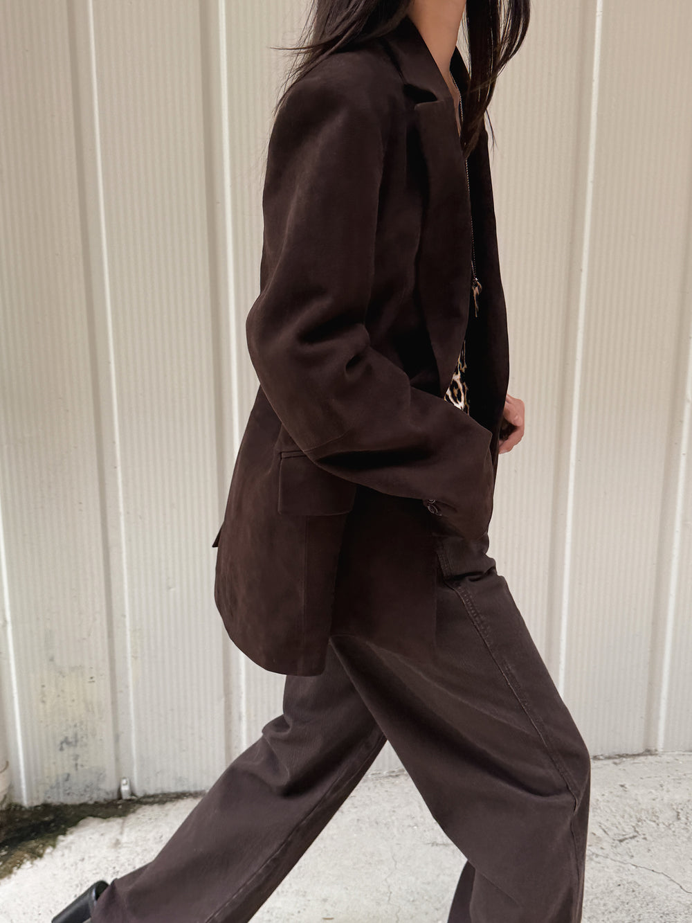 Real Suede Blazer