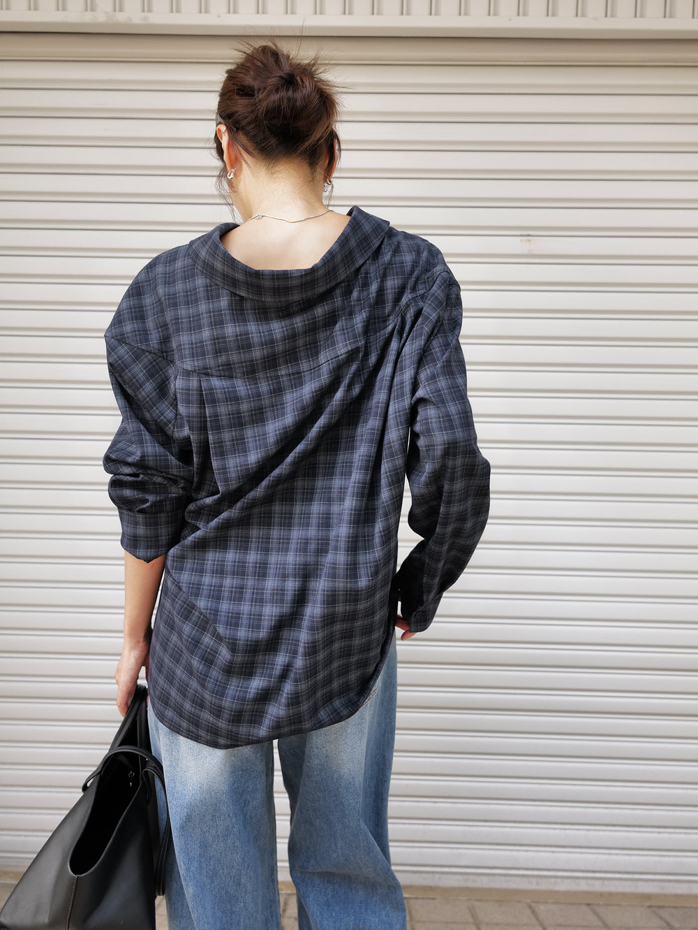 Country Check Shirt Navy
