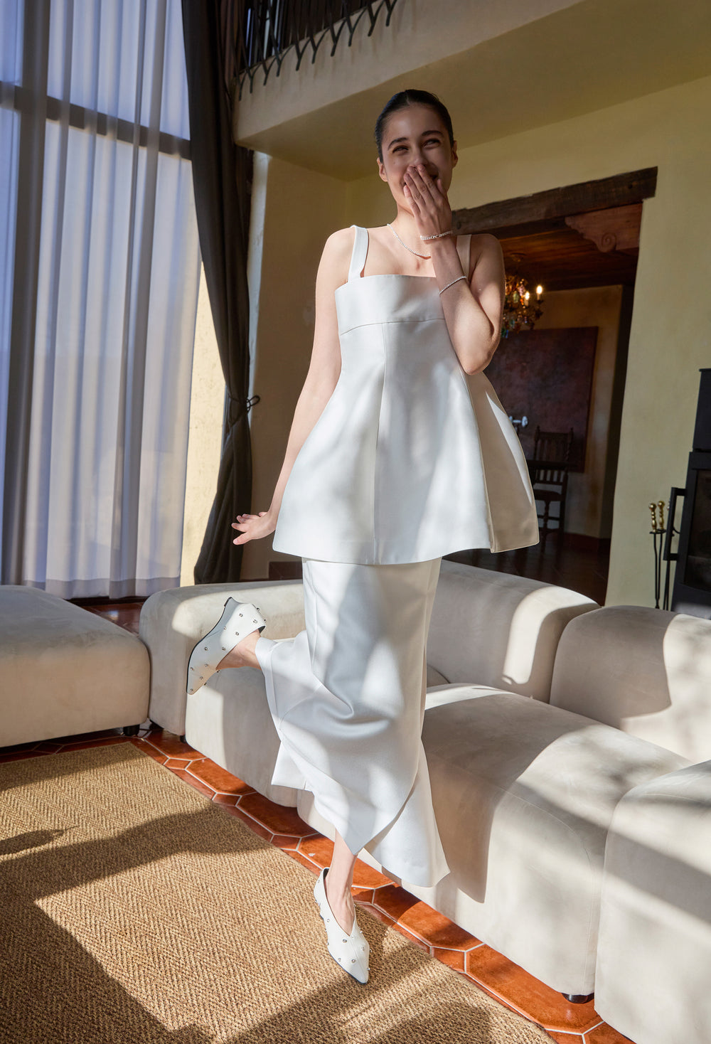 Ceremony Volume Top Ivory