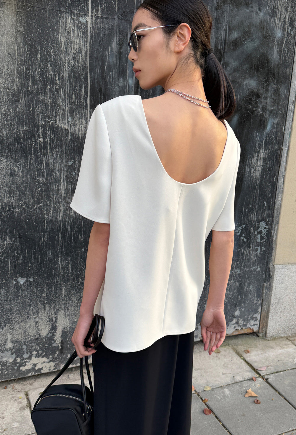 City L Blouse Cream