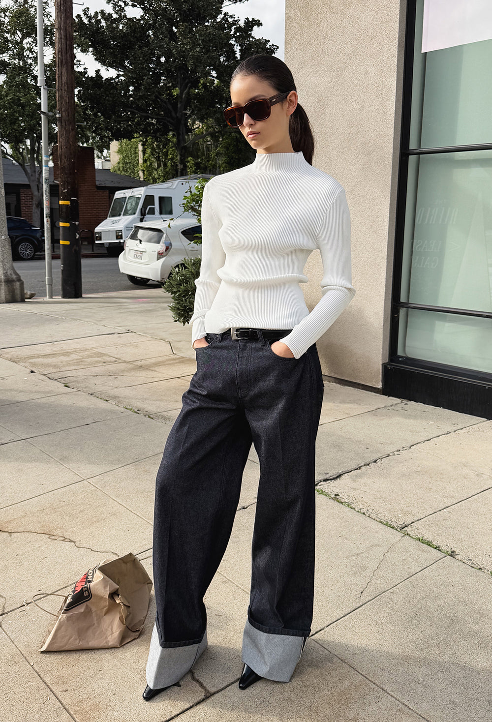 310 폴드 데님
