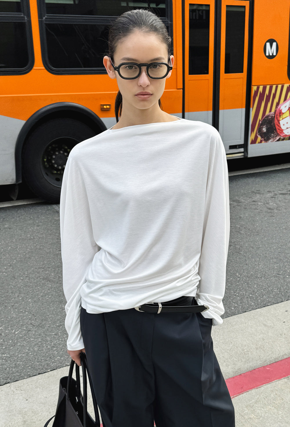 Silket Tension Top White