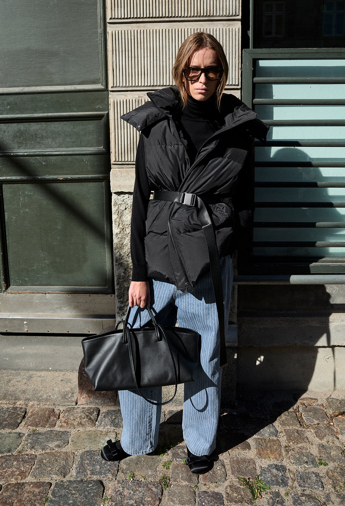 Hug Goose Down Vest Black