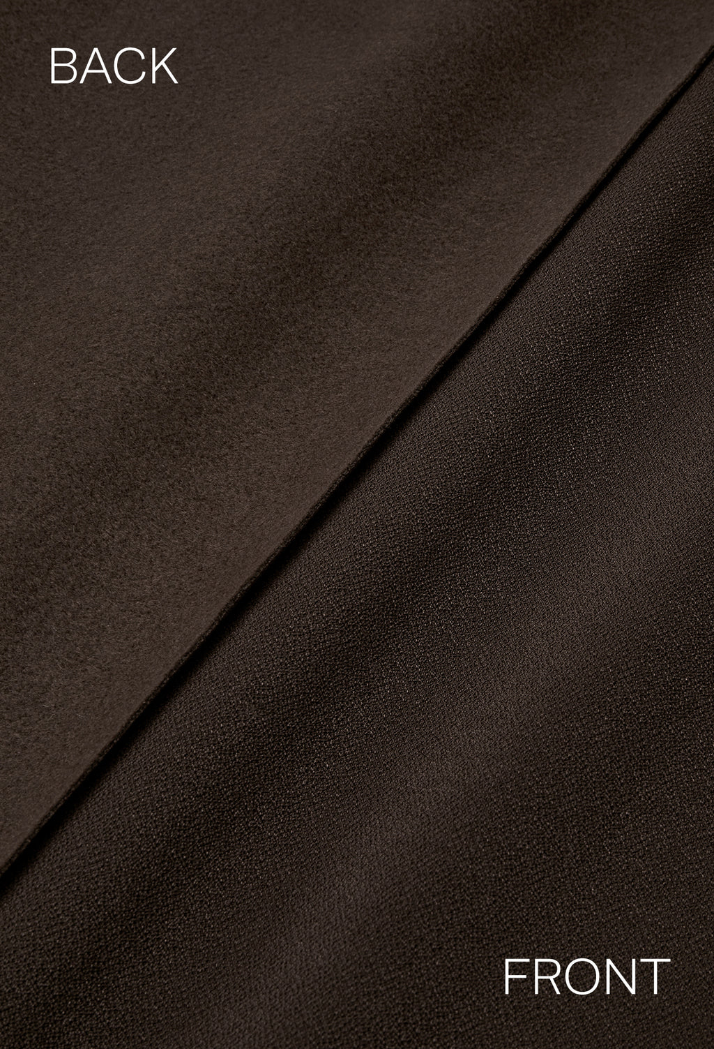 High-density Slim-Fit Skirt Brown