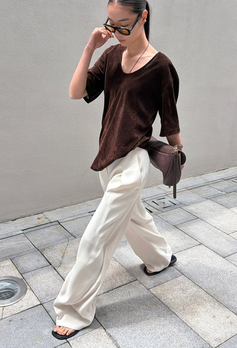 City El Trouser Cream